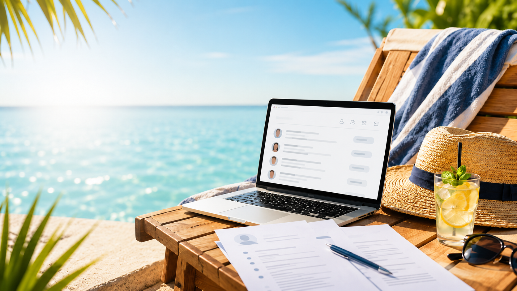 Alle im Urlaub, niemand auf Jobsuche? Von wegen! – Das Sommerloch im Recruiting